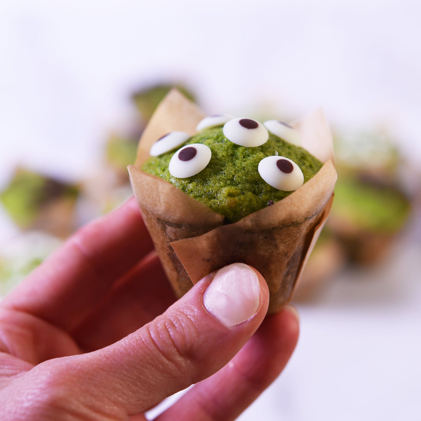 Green Vanilla Monster Muffins - 12 pack (Port & Manhasset Delivery or Pickup)
