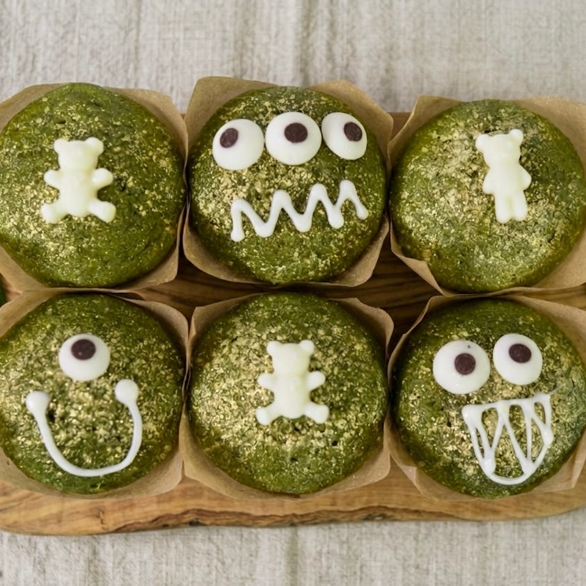 Green Vanilla Monster Muffins - 24 pack (Port & Manhasset Delivery or Pickup)