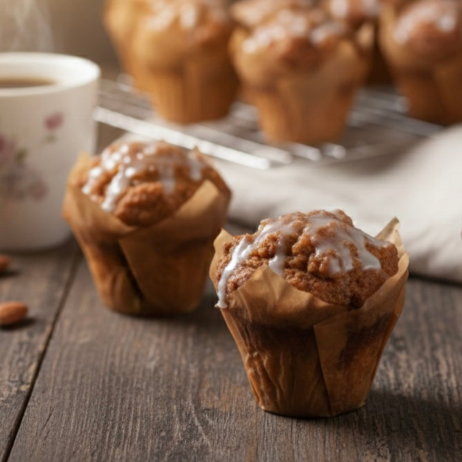 Sweet Potato Coffee Cake Muffins - 6 pack (Port + Manhasset Delivery or Pickup)