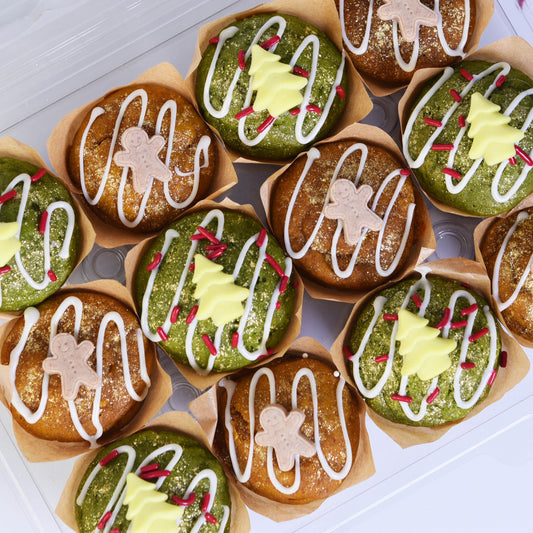 Christmas Muffins - 12 pack (Port Washington Delivery or Pickup)