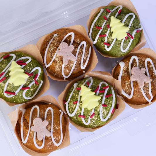 Christmas Muffins - 6 pack (Port Washington Delivery or Pickup)