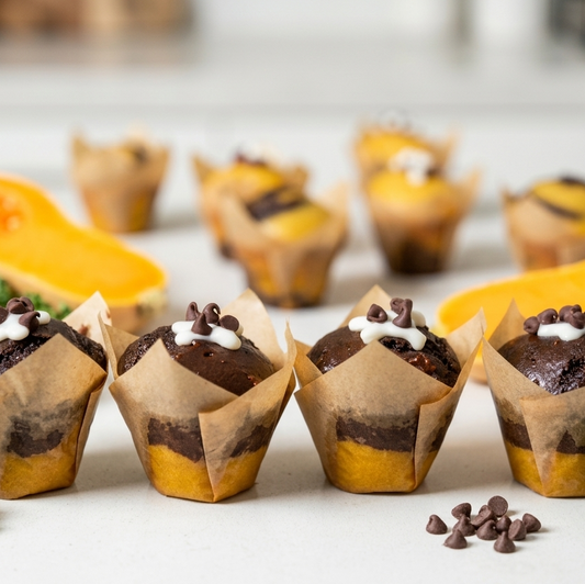 Vanilla Chocolate Swirl Muffins - 6 pack (Port & Manhasset Delivery or Pickup)