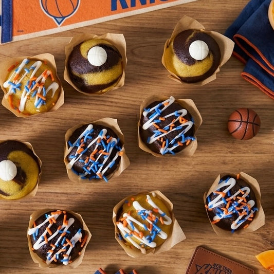 KNICKS - Vanilla Chocolate Swirl Muffins - 6 pack (Port & Manhasset Delivery or Pickup)