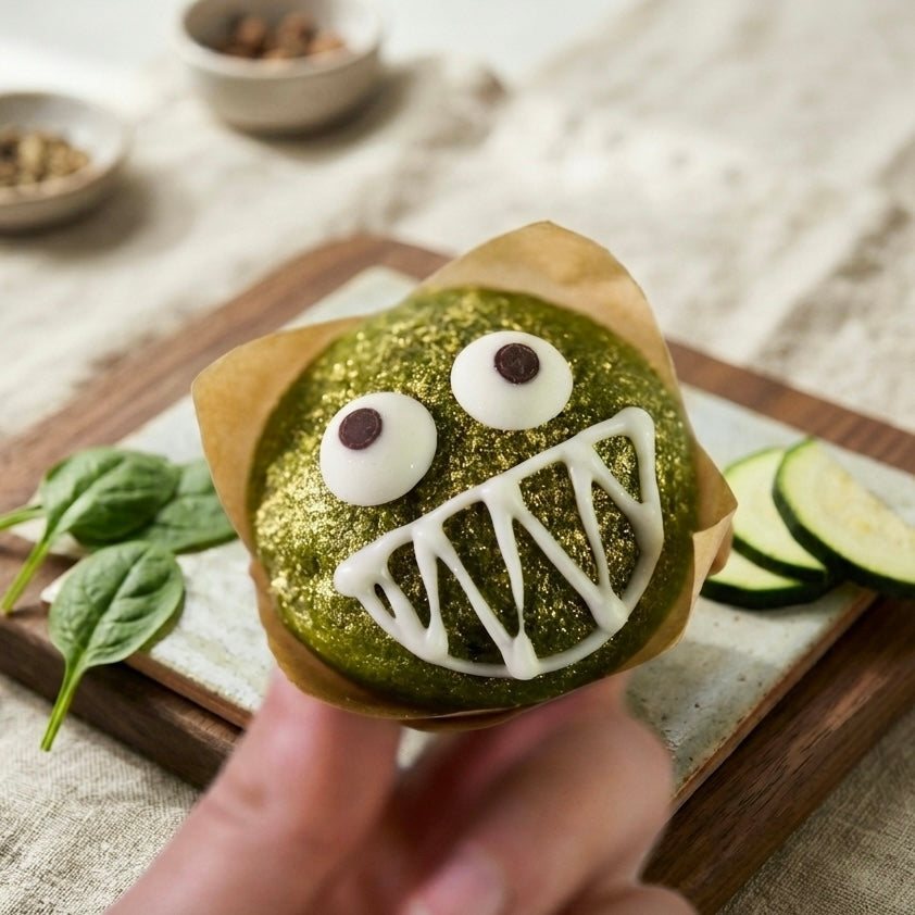 Green Vanilla Monster Muffins - 24 pack (Port & Manhasset Delivery or Pickup)