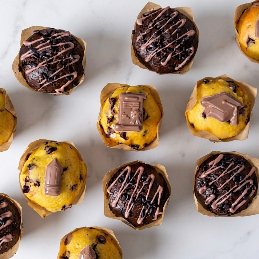 Double Chocolate & Chocolate Chip Pancake Muffins - 12 pack (Port + Manhasset Delivery or Pickup)