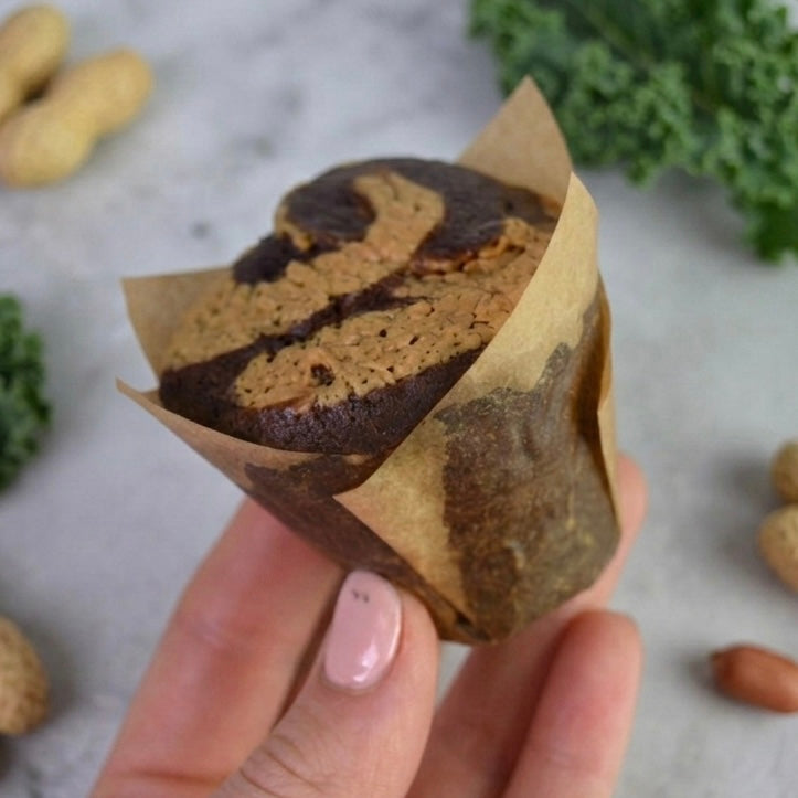 Classic Double Chocolate & PB Muffins - 12 pack (Port & Manhasset Delivery or Pickup)