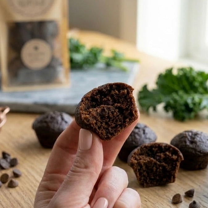 MINI Classic Double Chocolate Muffins - 48 Minis (Port & Manhasset Delivery or Pickup)